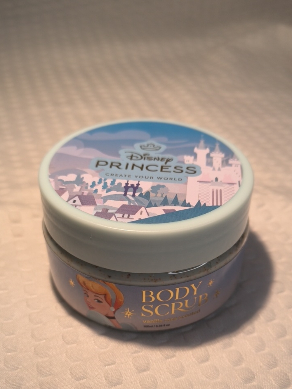 Disney Princess Cinderella Vanilla Rose  Body Scrub